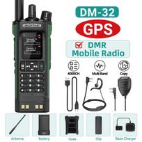 Baofeng DMR DM-32 Digital Walkie Talkie GPS Dual Mode Analog TDMA Dual Time Slot AM FM APRS Digital Call Ham Radio DM-1701 UV-32 EURO