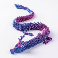 30cm Naujas 3D spausdintas drakonas Skraidantis drakonas Sukamas sąnarių sparnais Drakonai Namų puošmenos 30CM