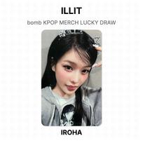 ILLIT bomb KPOP MERCH LUCKY DRAW Official Photocard IROHA