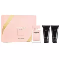 Narciso Rodriguez For Her Eau De Parfum 50 ml EDP 50 ml + shower gel 50 ml + body lotion 50 ml Set