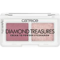 Catrice Diamond Treasures Eyeshadow Palette (Cream To Powder Eyeshadow) 2.8 g - 040 Olive Twinkl Šešėliai
