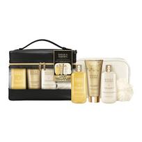 Baylis & Harding Luxury Vanity Bag Set ( Mandarinka & Grapefruit ) - Dárková sada péče o tělo v toaletní taštičce ( 5 ks )