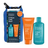Baylis & Harding Men Body Care Set with Dry Bag ( Citrus, Lime & Mint ) - Dárková sada péče o tělo ( 3 ks )