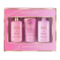 Baylis & Harding Signature Collection Body Care Set ( Jojoba, Vanilla & Almond Oil ) - Dárková sada péče o tělo ( 3 ks ) Kūno odos drėkinimo priemonė