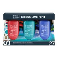 Baylis & Harding Men Refreshong Trio for Hair & Body ( Citrus, Lime & Mint ) - Dárková sada péče o tělo a vlasy ( 3 ks )