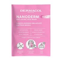 Dermacol Nanoderm Face Mask - Nanovlákenná omlazující pleťová maska Drėkinamasis veido kremas