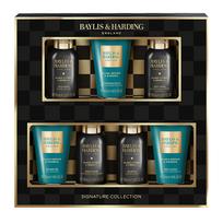 Baylis & Harding Men Body & Hair Care Gift Box ( Black Pepper & Ginseng ) - Dárková sada tělové péče ( 7 ks )