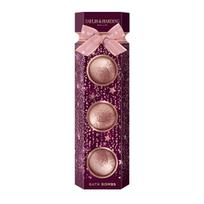 Baylis & Harding Bath Bomb Set ( Wild Cherry & Vanilla ) - Dárková sada šumivých koulí do koupele ( 3 ks ) Vonios ir dušo priemonė