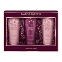 Baylis & Harding Wild Cherry & Vanilla Hand Care Set - Dárková sada krémů na ruce ( 3 ks )