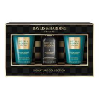 Baylis & Harding Men Shower Mini Set ( Black Pepper & Ginseng ) - Dárková mini sada péče o tělo ( 3 ks )