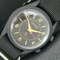 ATNAUJINTAS VINTAGE LEGEND rankinio užvedimo ŠVEICARIŠKAS VYRIŠKAS ŽADINTUVAS a707519-1 gray