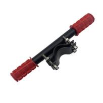 For Xiaomi M365 Ninebot ES4 Scooter Children Safe Handrail Electric Scooter Non-SliP Child Handle Kid Grip Bar Adjustable Holder raudona