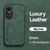 For OPPO Reno 10 5G CPH2531 Case  Magnetic Leather Soft Phone Cases for Oppo Reno10 Pro Global  CPH2525 Back Cover Reno 10 5G GL gray