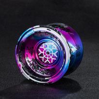 Yoyo Profesionalus Neatsakantis Yoyo Metalo Leidimas Maginis Yoyo 1/3/5A Aliuminio Lydinio Yoyo Žaidimas Atsakantis Didelio Greičio Yoyo Vaikams black
