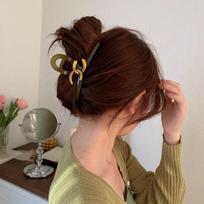Large Shark Claw Clip for Thick Hair, High-End Hair Accessory, New 2026 Hairpin Style