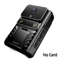 4K Wearable Body Camera - WiFi Action Cam, Night Vision, Waterproof, 2.0-Inch IPS Touchscreen 【1】No Card juoda