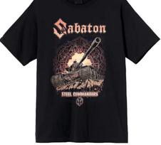 SALE Sabaton T Shirt, design//BEST, GRAPHIC New Shirt All Size Cotton Unisex T-Shirt 5XL gray