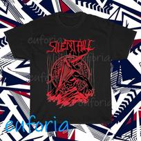 Silent Hill Horror Movie Game Logo T-Shirt Funny Size S to 5XL S black