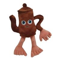 Plush Sneakers Shark Monsters toys Capybara in Wooden Barrel Bucket Wheel Frog Wooden Man Anime Figure Doll Toys For Kids see choose option