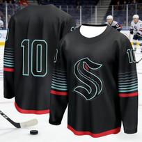 2026 Ledo ritulio treniruočių juodi marškinėliai su kvėpuojančiais ir greitai džiūstančiais 3D spausdintais ilgomis rankovėmis V formos iškirpte 6XL black