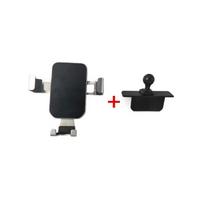 1 rinkinys 2010-2019 m. Volkswagen VW Tiguan MK1 gravitaciniam jungikliui Specialus automobilio Mobiliojo telefono laikiklio tvirtinimo laikiklis ABS plastikas style 1 black