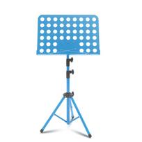 Portable Sheet Music Stand Retractable Music Score Tripod Stand Music Stand Book Holder  Piano mėlyna