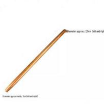 304 Stainless Steel Large Wok Spatula with Wooden Handle for Canteen and Restaurant Cooking Redwood Handle 45cm * 3cm Thick