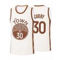 2026 Hot Sale #30 The Town Vintage Jersey Brown Tree Logo Breathable Mesh Basketball Sleeveless Sports Fan Tank Uniform 3XL