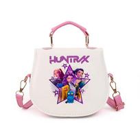 Vaikams Mergaitėms Kpop Rumi Zoey Mira Spausdintas Studentams Lengvas Crossbody Krepšys Atsitiktiniai PU Pečių Krepšiai 14.5*17cm