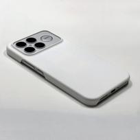 Vienos spalvos kietas telefono dėklas skirtas Xiaomi Poco F9 Ultra F8 Pro K100 Pro MAX, atsparus smūgiams, apsaugantis nuo įbrėžimų, lengvas, paprastas, pusiau aptraukiamas apsauginis galinis dangtelis POCO F8 Ultra balta