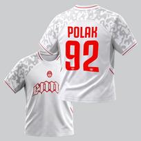 PLK POLAK 92 Unisex 2026 Football Jersey French Rapper Shirt Fan Gift 3D Full Print O-neck Breathable Quick Dry Short Sleeve Top M