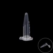 50X0,5Ml laboratorinis skaidrus mikroplastikinis mėgintuvėlis centrifugos vamzdelis buteliukas su užspaudžiamu dangteliu black