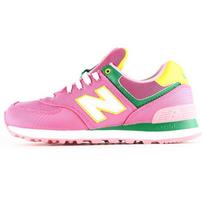 New Balance Nb 574 Patogūs universalūs žemi bėgimo bateliai moteriškas sportbačio modelis Rožinis WL574PAH 38.5 pink