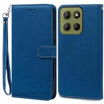 Skirta Motorola G15 dėklas-piniginė Odinis atverčiamas dėklas Skirta Moto G15 dėklas Minkštas knygos tipo telefono dėklas Skirta Motorola G15 Power dėklas Fundas Coque Moto G15 (G15 Power)