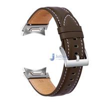 Klasikinis odinis dirželis be tarpų Samsung Galaxy Watch 6/5/4 40mm 44mm 5Pro 45mm apyrankė laikrodžiui 6/4 Classic 47 43mm 46 42mm Galaxy Watch 6 5 4 black