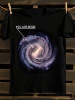 100% Cotton Galaxy Map T-Shirt Mens Tshirt Womens Tshirts with Letters Print Short Sleeves T-Shirt Casual Street Tee Shirt Top S gray