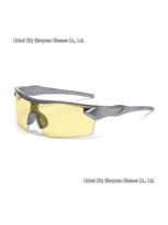 Trendy Unisex Color Film Cycling Sunglasses, Anti-UV Outdoor Glasses