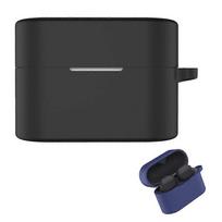 For Sony WF 1000XM6 Silicone Protective Case with Carabiner balta