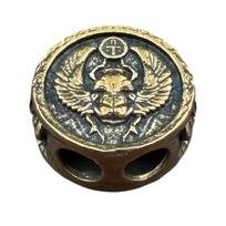 Unique Insect Metal Beads Pendant for Paracord and DIY Enthusiasts Jewelry Making Paracord Bead geltona