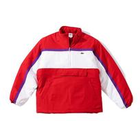 Supreme FW19 Week 5 x LACOSTE Puffy Half Zip Pullover Men's SUP-FW19-545 M red
