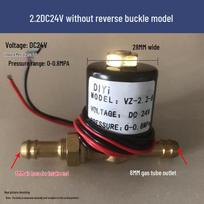MIG/MAG ir TIG suvirintojo solenoidas: 220V, 12V elektromagnetinis dujų vožtuvas, 24V elektrinis vožtuvas, 36V argono vožtuvas su fiksavimo spaustuku, 1.5