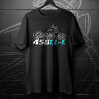 For CFMoto 450CL-C 2024 fans - Motorcycle T-Shirt M black