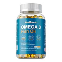 Coolkin Omega 3 Fish Oil Triple Strength Softgels 2000mg 120 Count — EPA & DHA Daily Nutrition 120*1