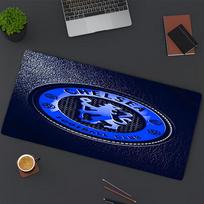 football club.C Print Mouse Pad, for Keyboard Pad Laptop PC Mat for Office Home Use, Desk Decor, Perfect Birthday Gift for Gamers 30cmx60cm blue