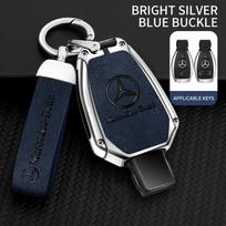 Automobilio rakto dėklas Fob dangtelis Mercedes Benz A B C E klasėms GLS GLA GLK GLC CLS CLA SLK W203 W204 W205 W212 W463 W176 C180 GLK300 AMG black