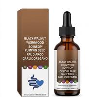 Juodojo riešuto pelyno žarnyno valymas | Palaiko virškinimą ir energiją, absorbciją ir žarnyną | Švelni, be GMO ir veganiška formulė 1pack