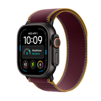Apple Watch Ultra 4 49mm Black (Red Nylon Strap M/L)
