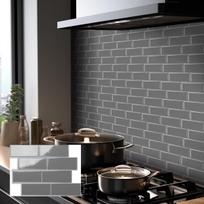 Lipnios sienų plytelės Vandeniui atsparūs tapetai Svetainei Virtuvei Interjero Dekoratyvinės 3D Sienų Plytelės 1pc