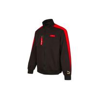 Puma Spalvų blokų dryžuotas kasdienis švarkas vyrams Švarkas Juodas 536579-01 M black