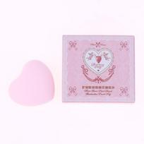 1Pcs Heart Bow Makeup Powder Puffs That Can Be Used In Both Dry And Wet Combinations Cotton Candy Air Cushion Powder Puff white